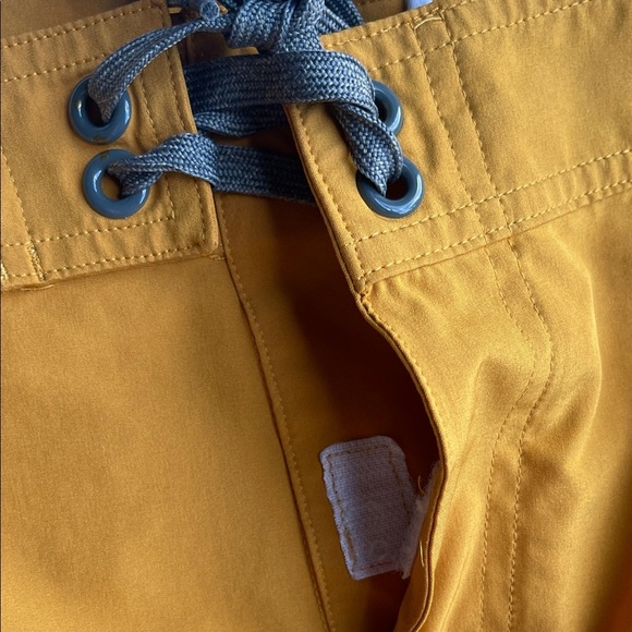 Prana Men's Yellow Swim Board Shorts - Picture 4 of 9